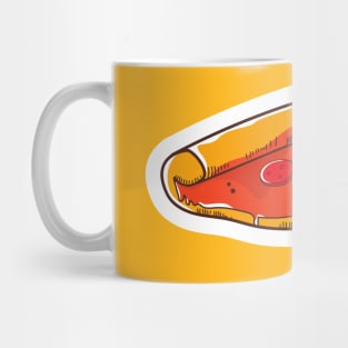 Spicy Red Pizza Slice Mug